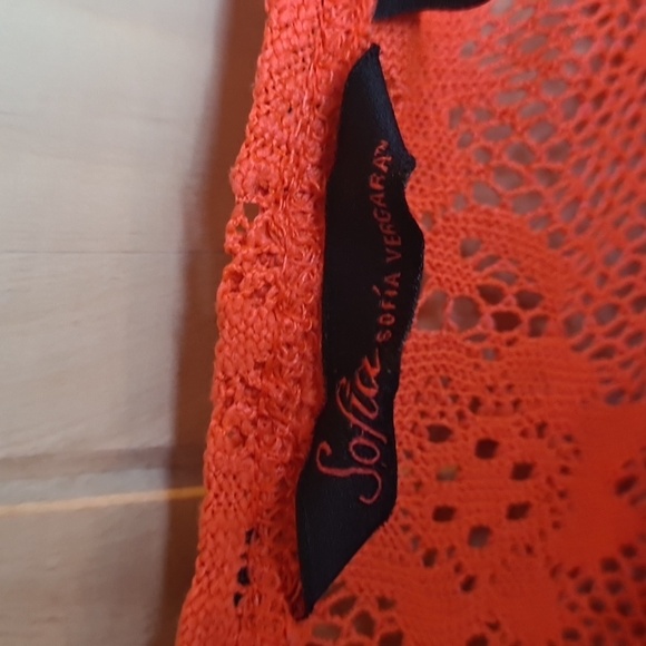 Sofia by Sofia Vergara Sunset Orange Crop Top - Picture 3 of 5